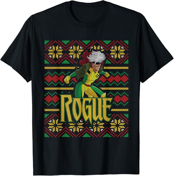 Marvel X-Men Rogue Holiday Sweater T-Shirt