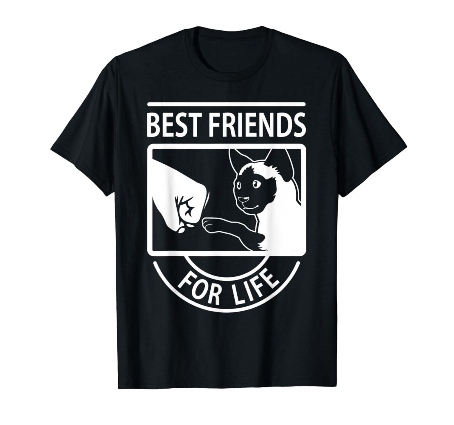 Siamese Cat Best Friends For Life T Shirt Kinihax