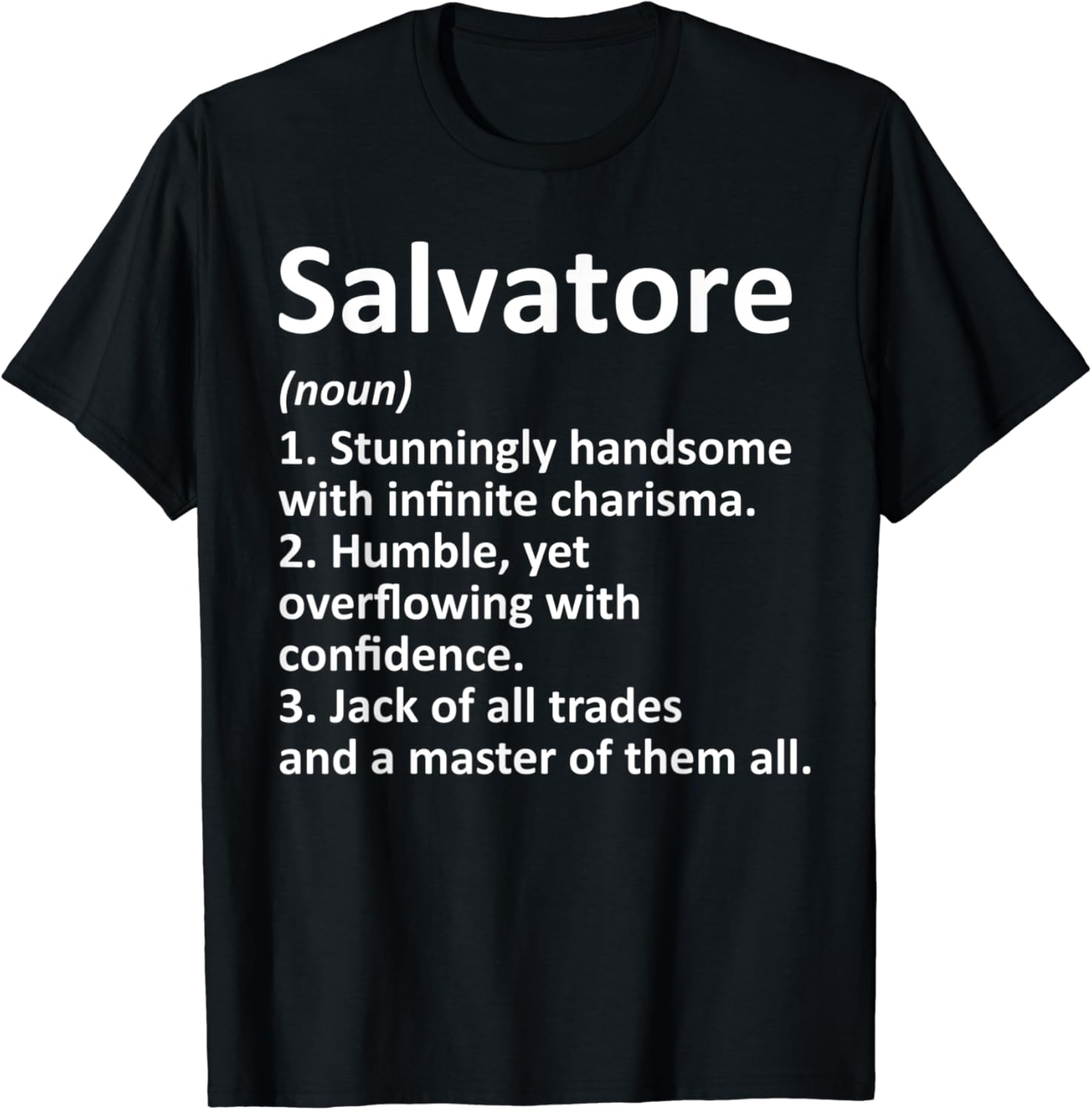 SALVATORE Definition Personalized Name Funny Birthday Gift TShirt Clothing, Shoes SALVATORE Definition Personalized Name Funny Birthday Gift TShirt Clothing, Shoes