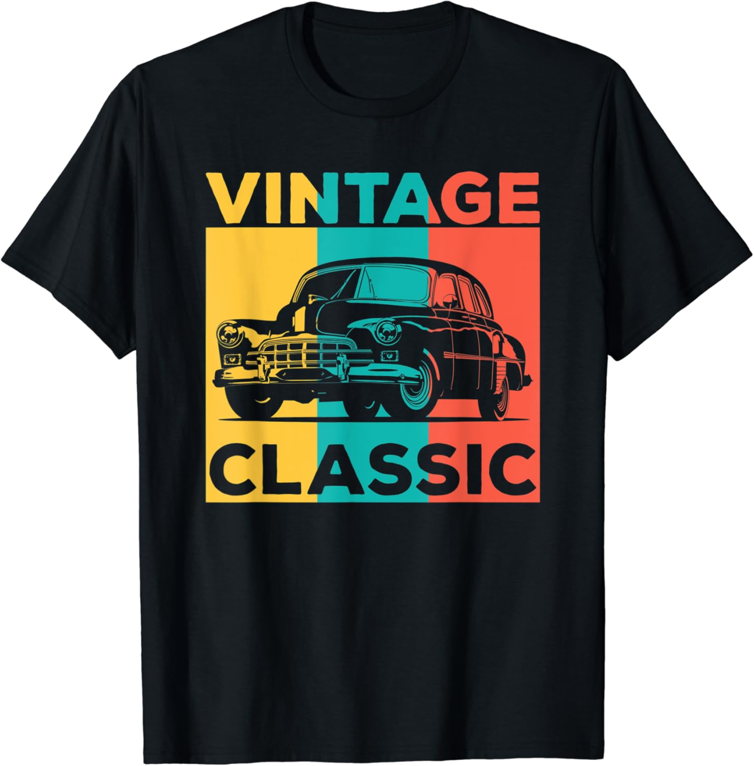 Classic Car Gift Vintage Car Enthusiast TShirt Clothing