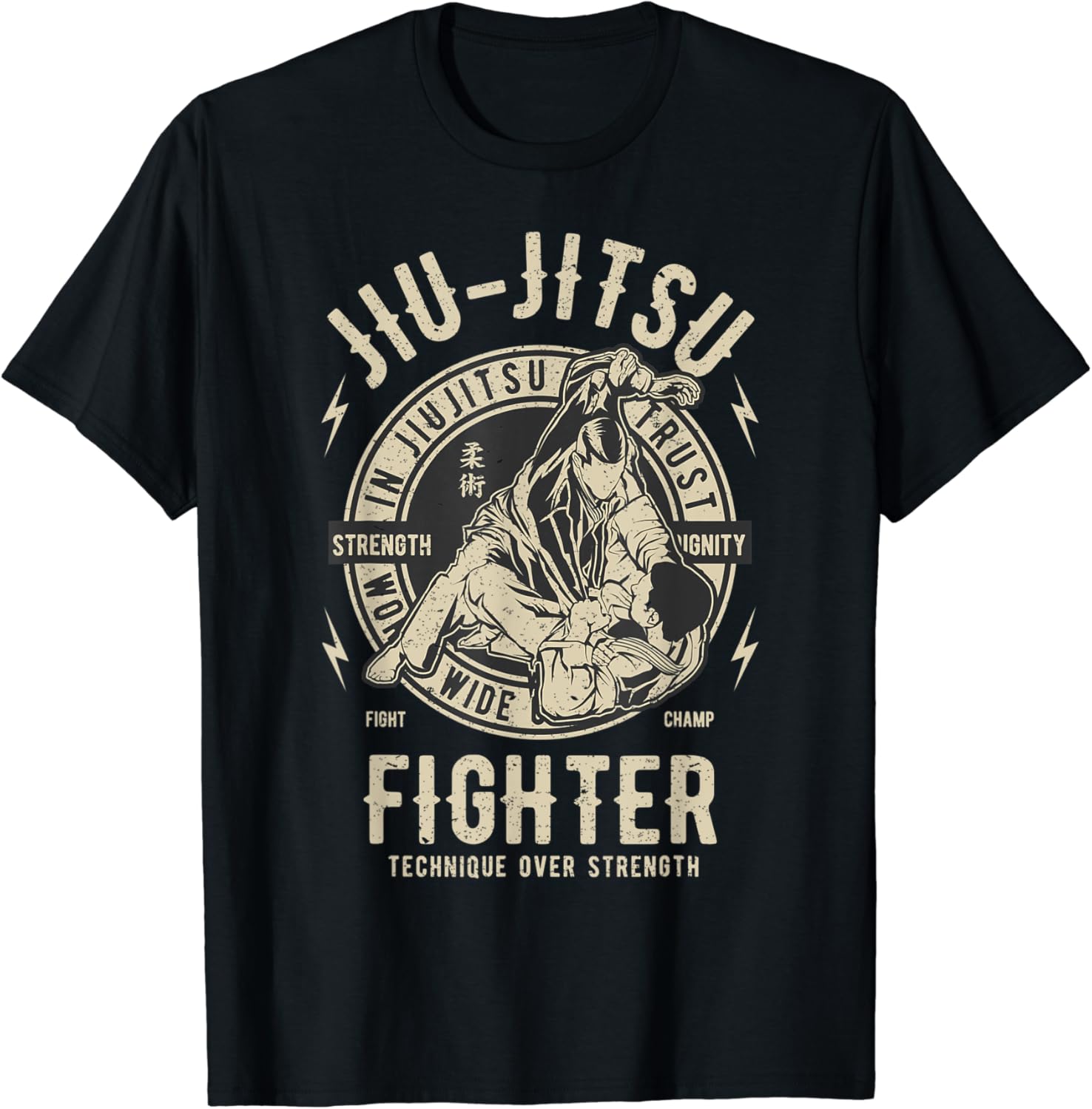 JIU JITSU Shirt BJJ T Shirt Brazilian Jiu Jitsu TShirt Clothing, Shoes & Jewelry