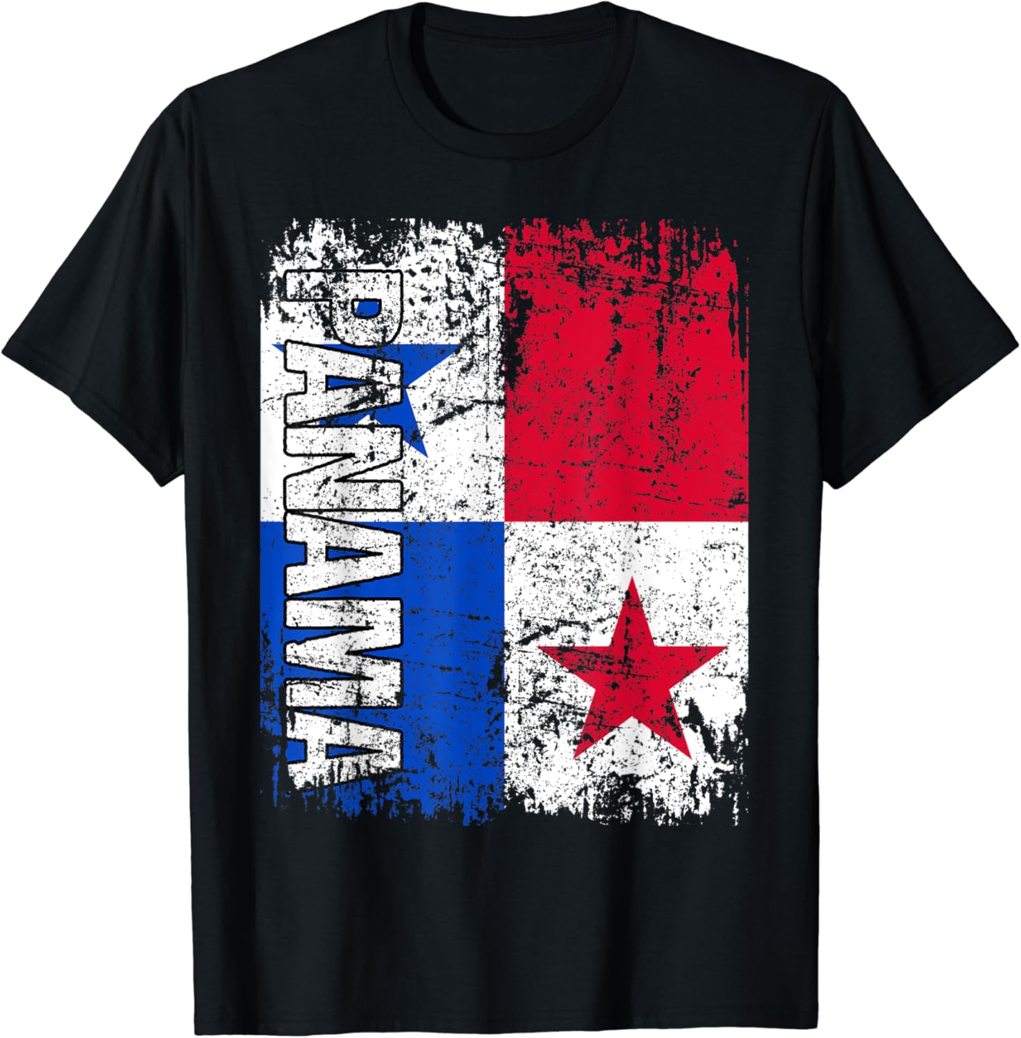 PANAMA Big Flag Vintage Distressed PANAMA TShirt Clothing