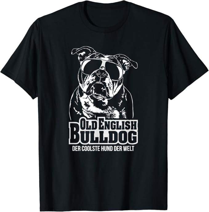 Zombie-hunde lustiger spürhund-zombie langarmshirt : amazon.de: bekleidung Old English Bulldog cooler Hund Hunde lustiger Hundespruch T-Shirt