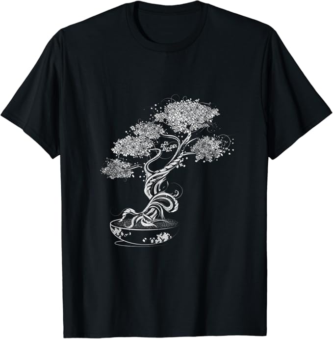 Amazon.com: Bonsai tree T-Shirt: Clothing
