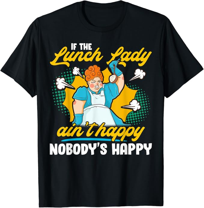 Lunch Lady School Cafeteria Worker Teacher