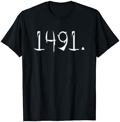 1491 Pre Columbus Indigenous Individuals Day Native People T-Shirt