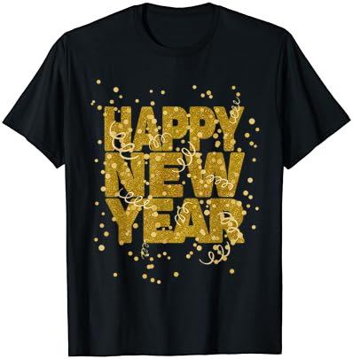 New Years Eve Confetti T-Shirt for a Fun NYE Party