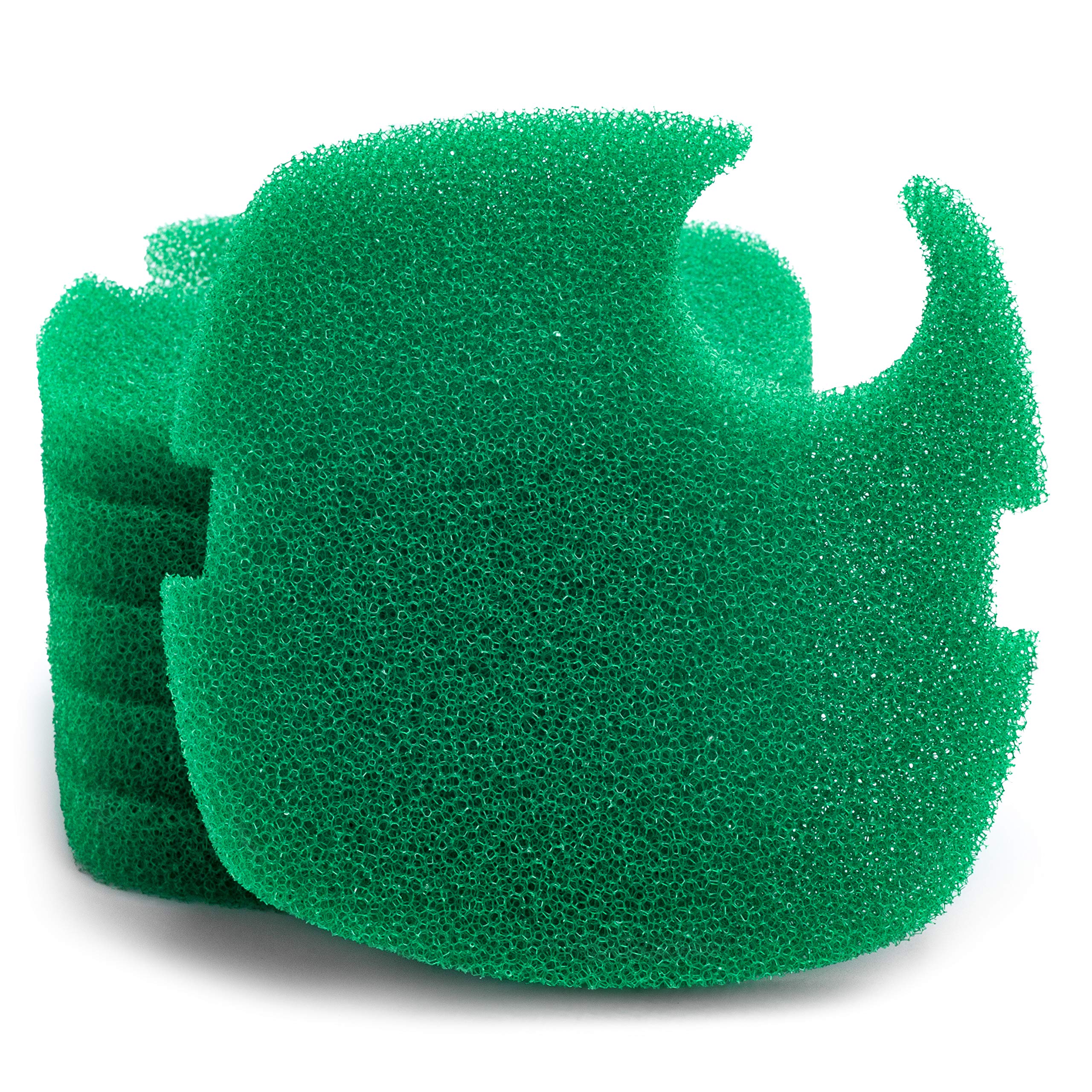 Compatible Coarse Filter Pads Media Replacement for All Pond Solutions 1000EF+ Aquarium External Fish Tank Filter (Pack of 6)