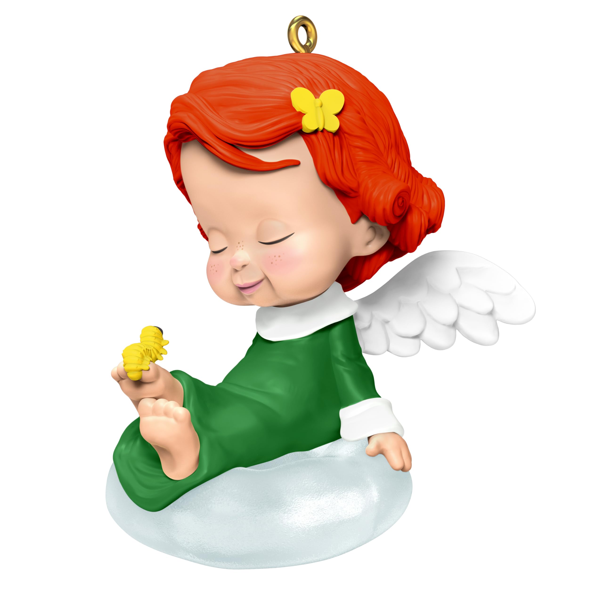 Hallmark Keepsake 2025, Mary's Angels Hydrangea Christmas Ornament Angel Collectors Gifts