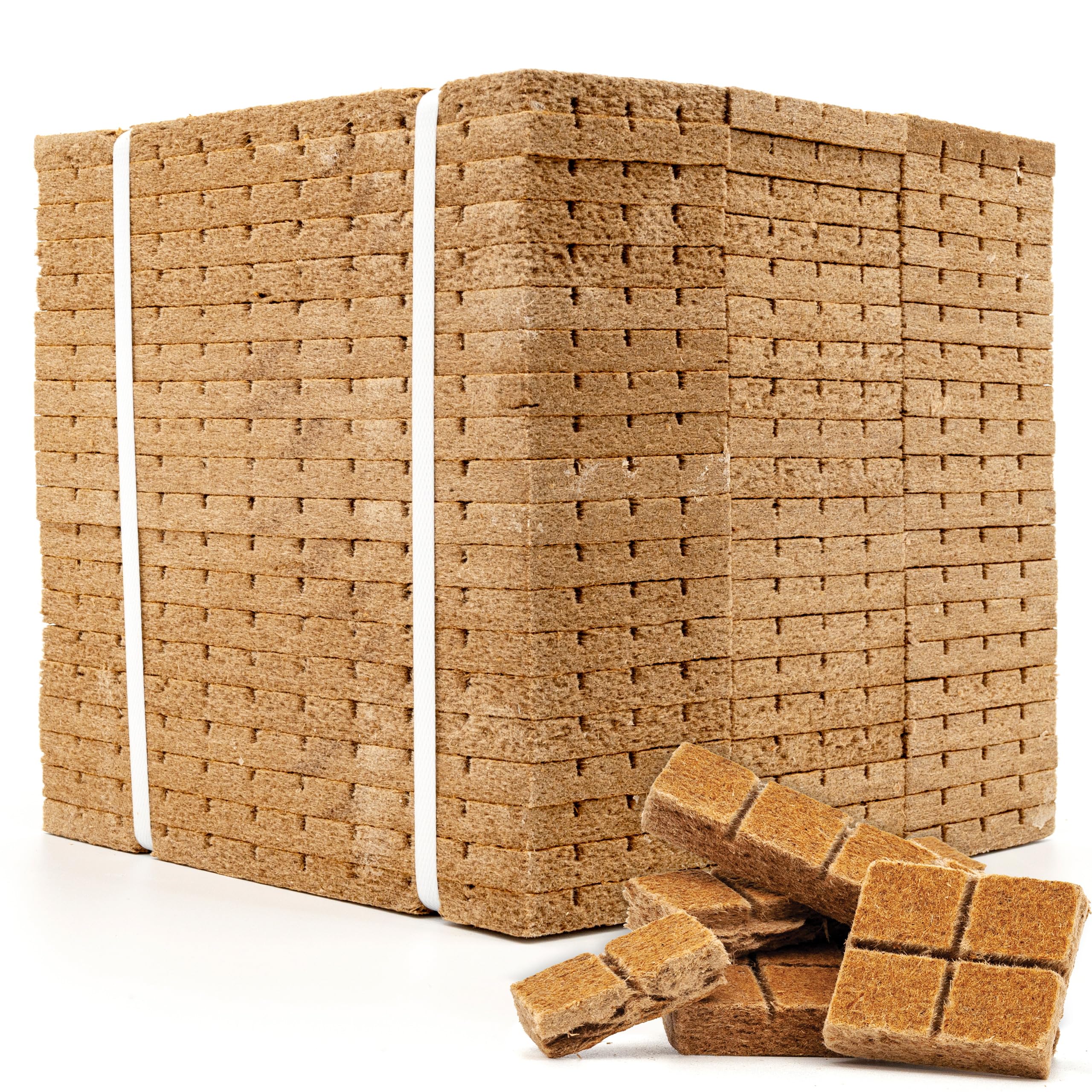 Kaminanzünder 2800 Stk Grillanzünder Würfel Schnellanzünder Öko Ofenanzünder Kohlenanzünder Feueranzünder Holzofenanzünder Holzwolle Wachs Grillfeueranzünder - Feueranzünder - Anzündhilfe - 6,3 kg