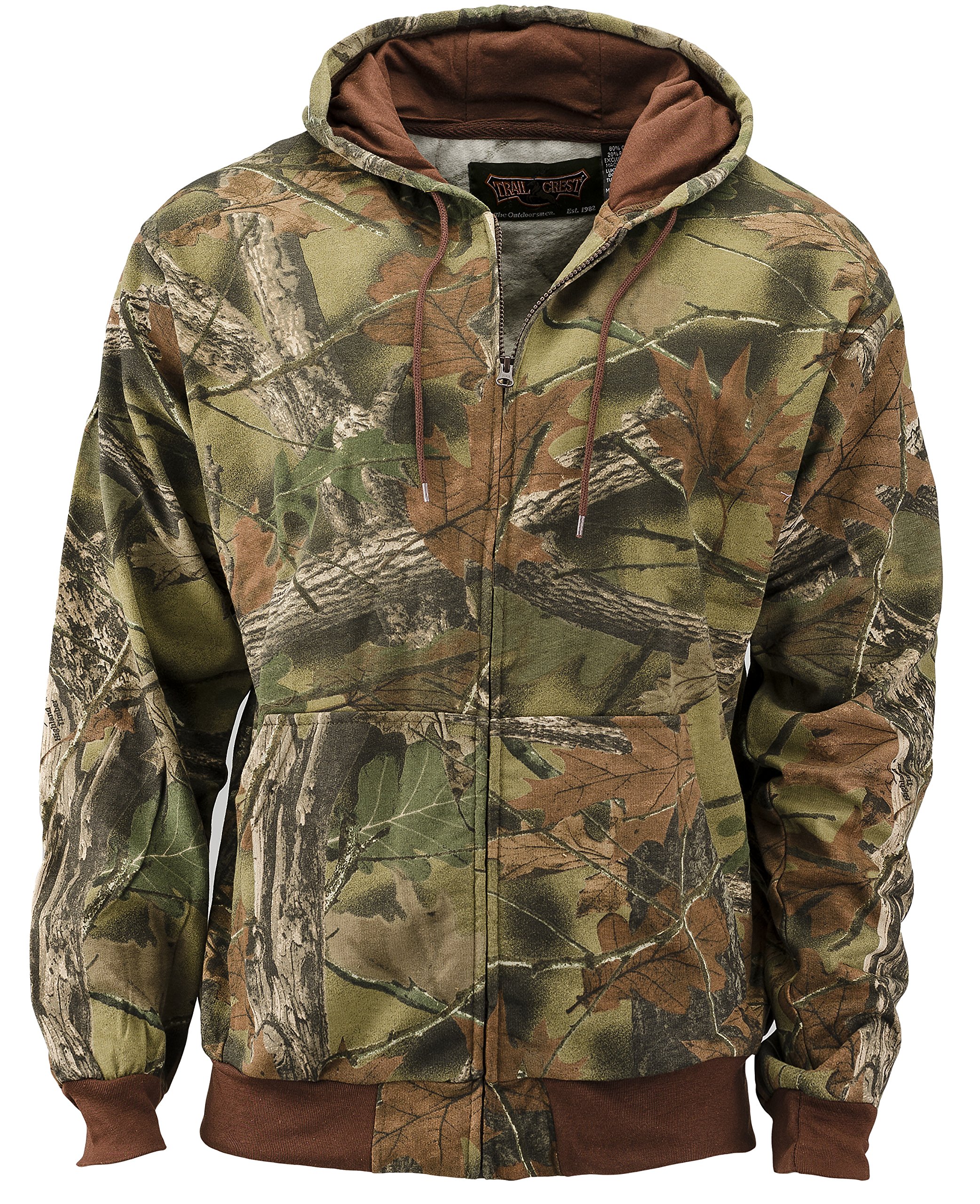 Mossy Oak Camo Zip Up Hoodie
