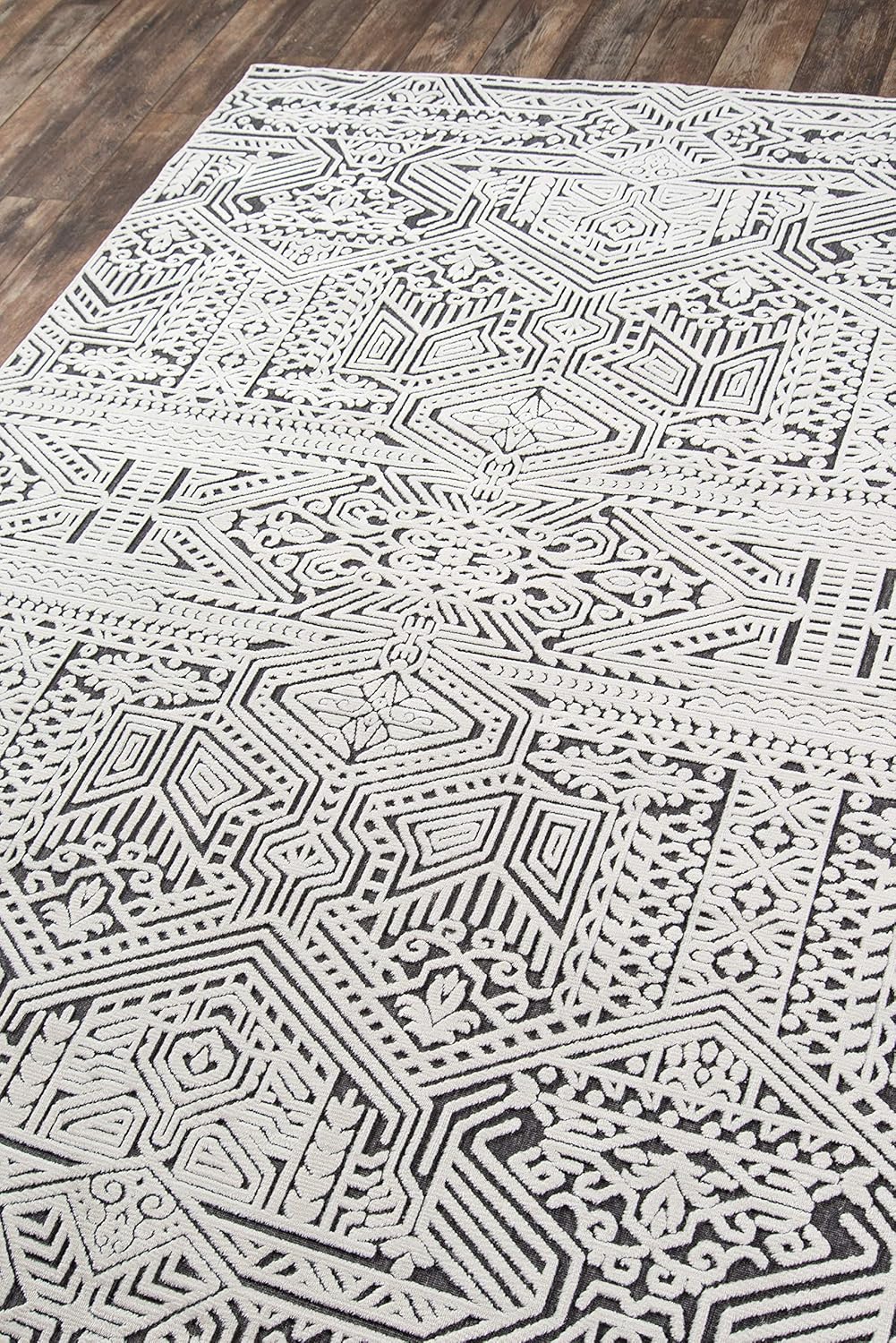 Momeni Covington Area Rug, 3'11" X 5'7", Charcoal