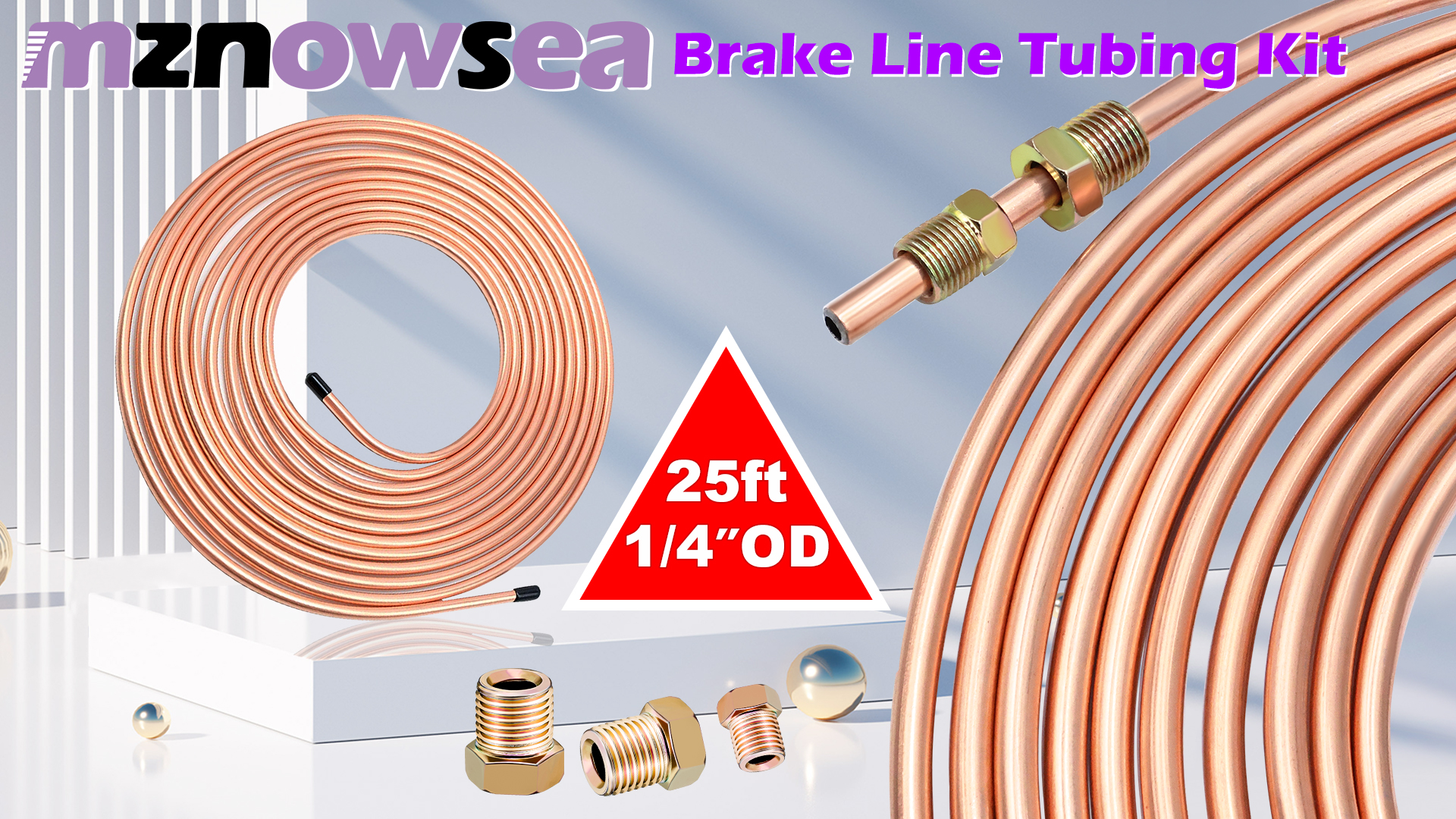 Purchase Brake/Fuel Line Coil Steel Tubing 3/8 X 25 Roll In Weymouth