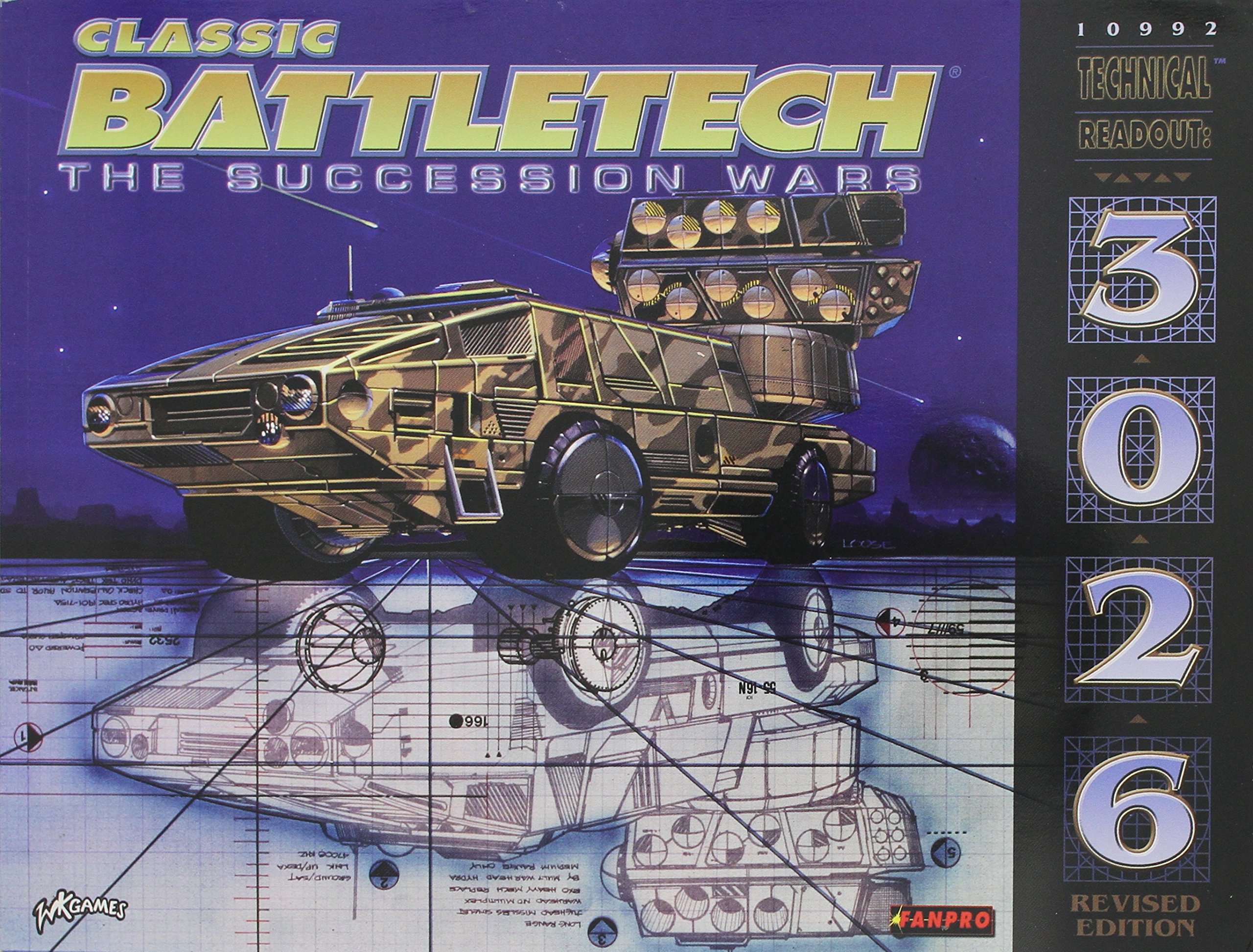 Classic Battletech Technical Readout: 3026 (The Succession Wars) Paperback – January 1, 2004