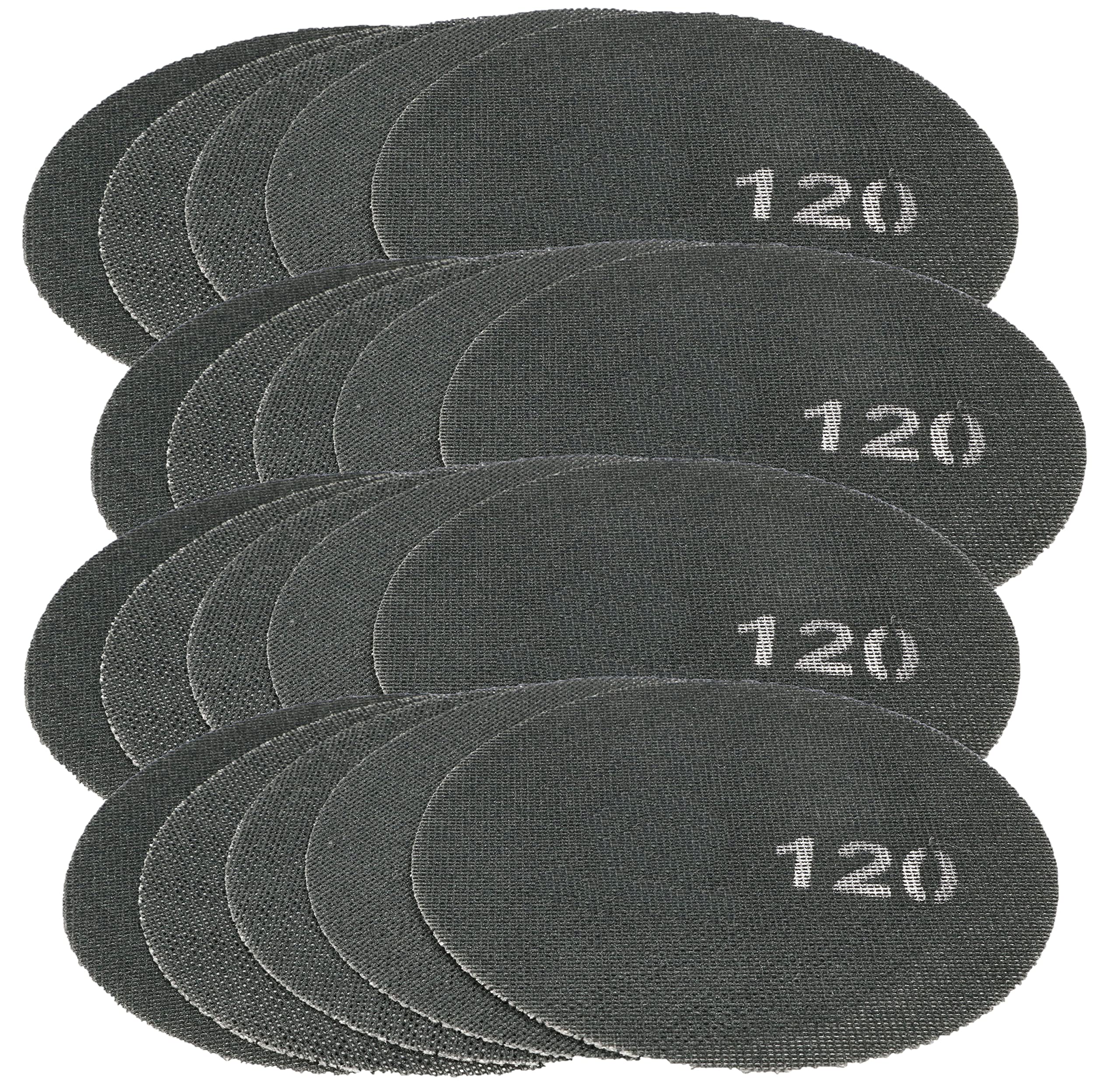 KOTARBAU® Zestaw 20 tarcz szlifierskich Ø 225 mm z rzepem twarda 120