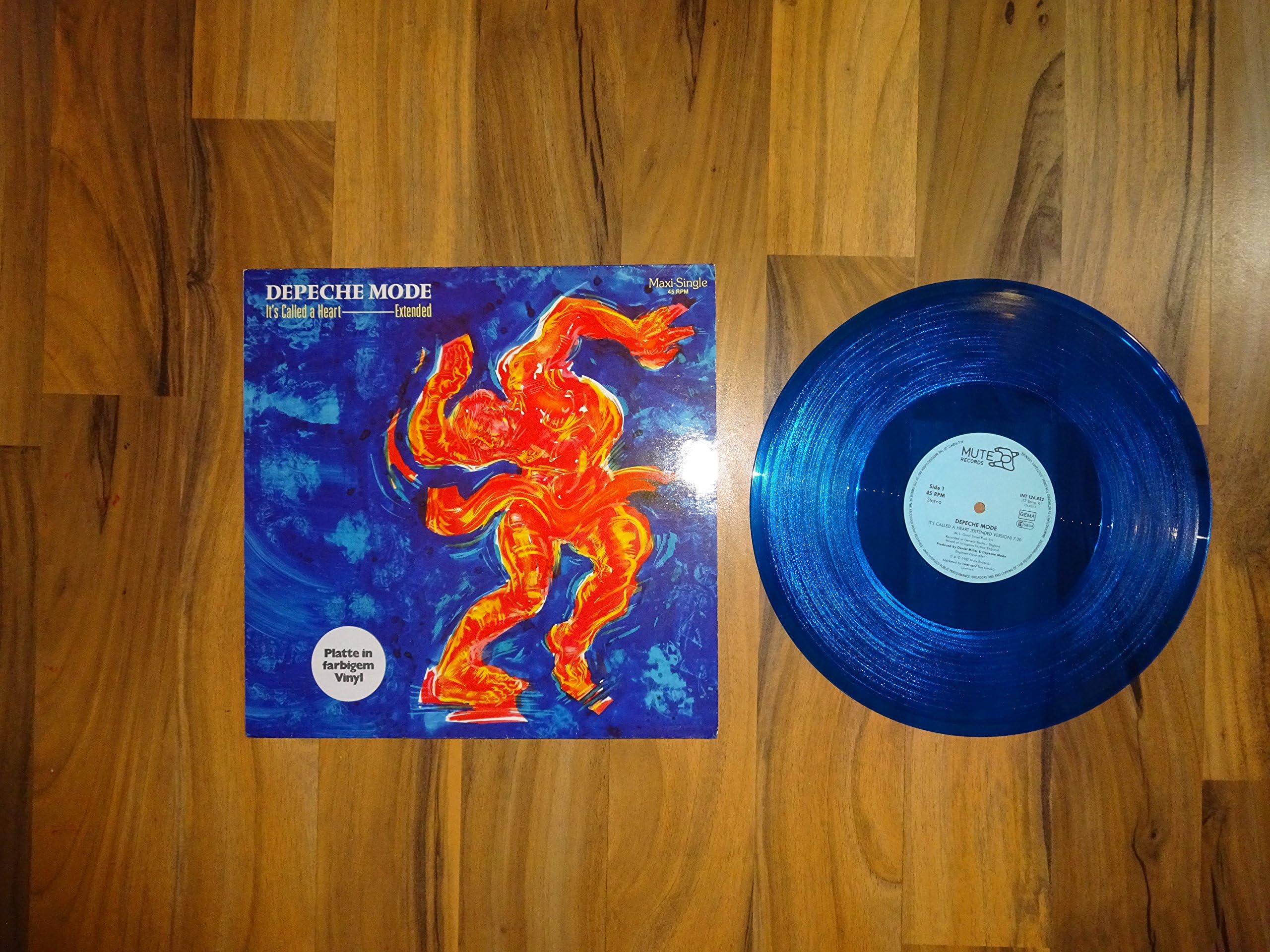It's called a heart / Fly on the windscreen (Vinyl blau) / INT 126.832 (12 Bong 9)