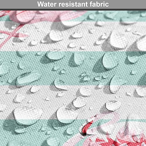 Vista 229 de Lunarable The Yard, tela azul real de The Yard, patrón de cerámica inspirado en el Medio Oriente estilo marroquí, estampado oriental, tela de satén