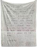 Vista 4 de Manta personalizada con letras de vellón, regalo de amor personalizado para mi hija, hijo de parte de mamá, manta de letras escritas a mano para mi