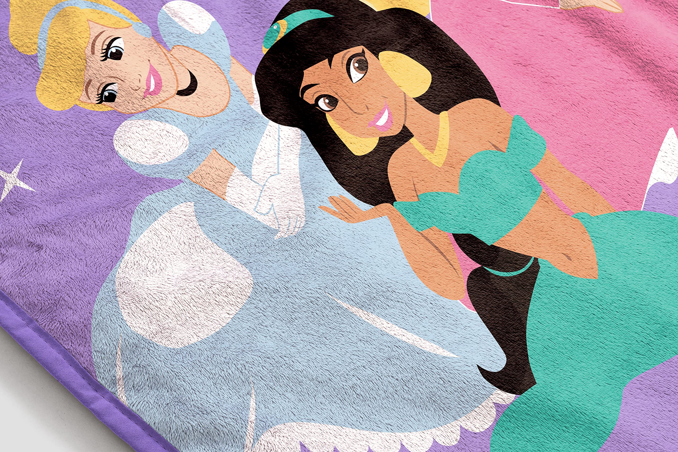 Disney Princess Pasar el Rato Manta Suave Esponjosa para Niños 130 x 150cm