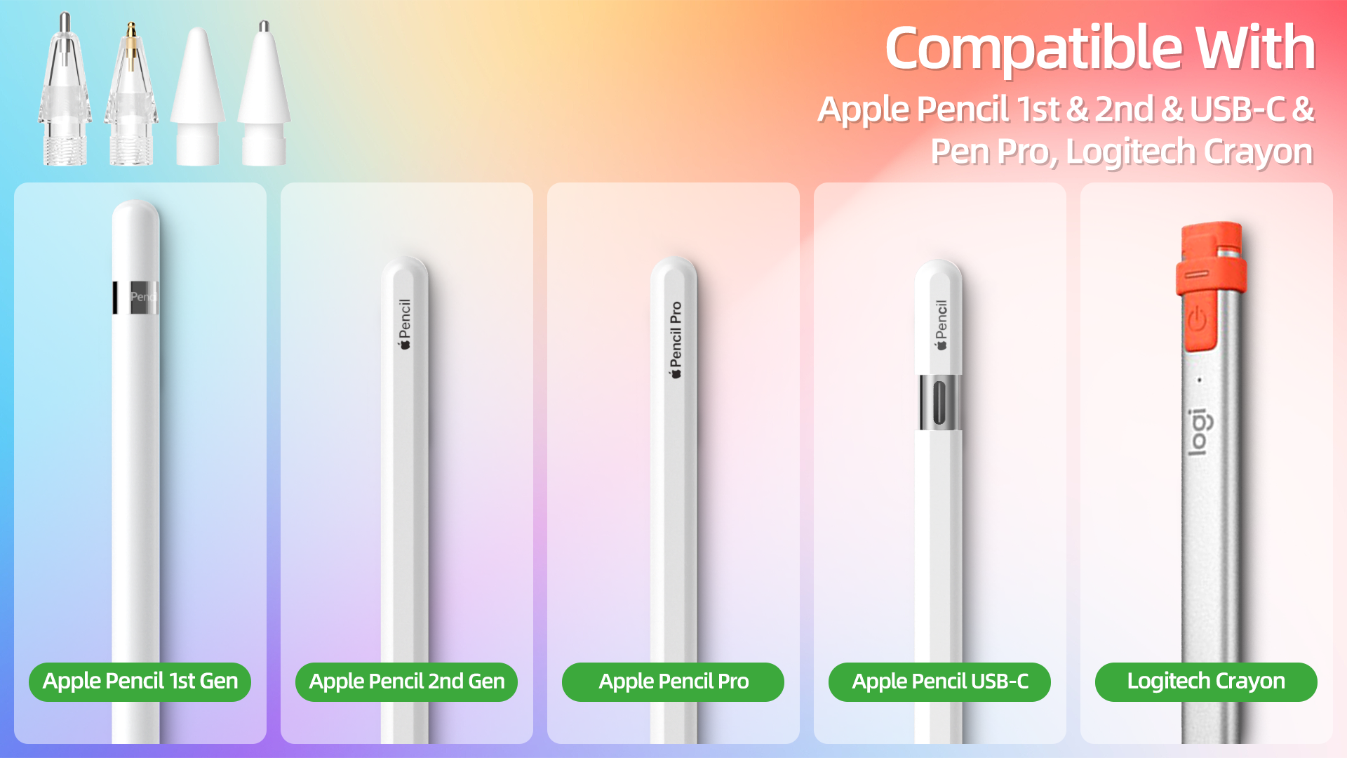 Amazon.com: AZF Upgraded Replacement Tips for Apple Pencil Pro/USB