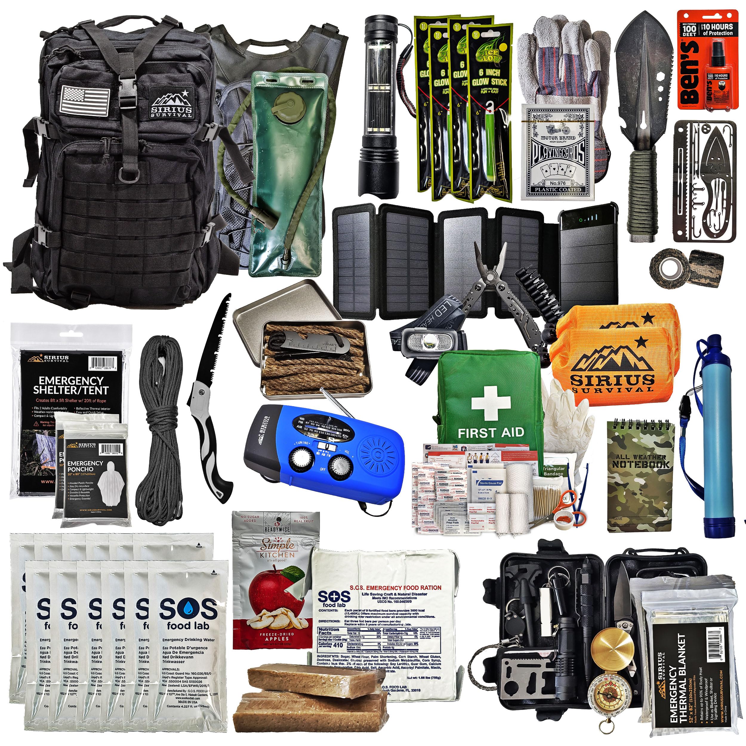 Sirius Survival Bug Out Bag