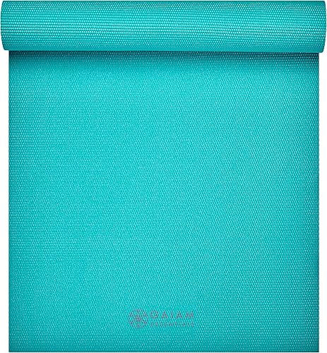Miniatura 10 de Gaiam Essentials - Tapete de yoga con correa para transporte (72.0 pulgadas de largo x 24.0 pulgadas de ancho x 14 de pulgada de grosor).