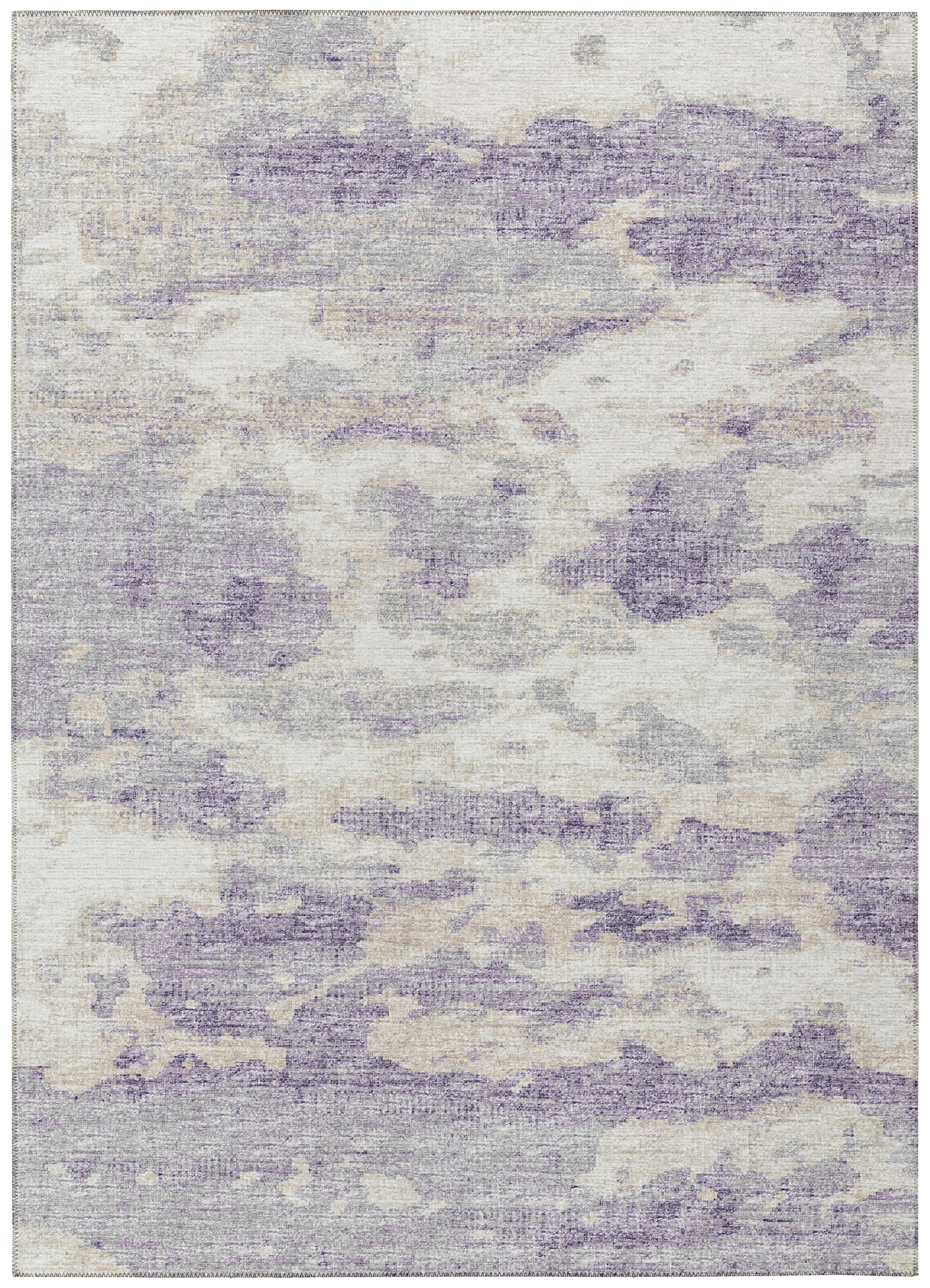 Addison Rugs Indoor/Outdoor Accord AAC36 Purple Washable 9' x 12' Indoor Outdoor Area Rug, Easy Clean, Machine Washable, Non Shedding, Bedroom, Living