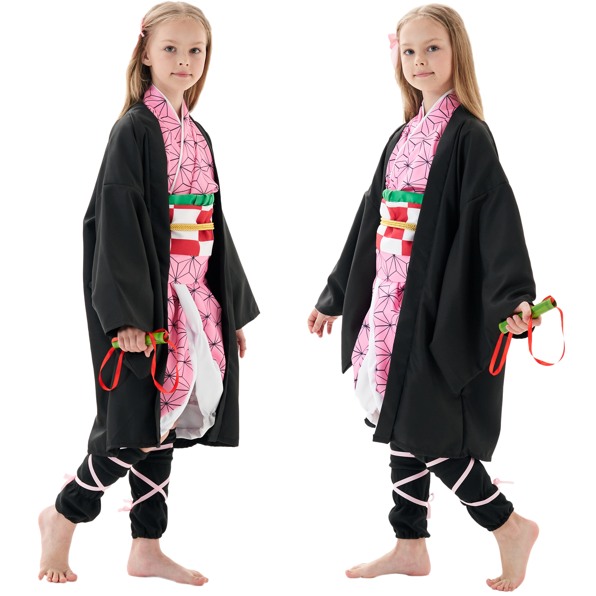 Disfraz De Las Guerreras K-pop Disfraz De Anime Kpop Para Niños - Traje Completo Con Chaleco, Chaqueta Y Pantalón/Falda Para Cosplay Disfraz Anime Niños K-pop