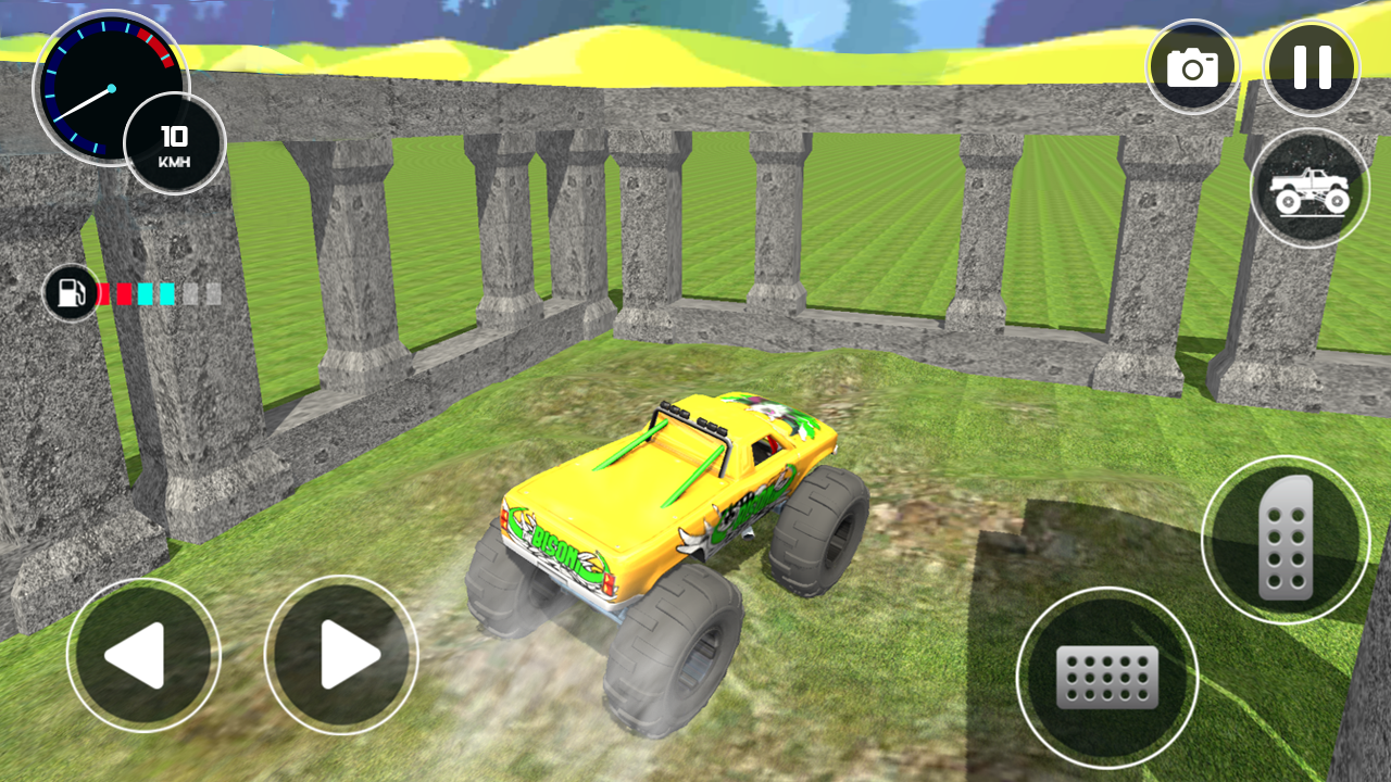 Monster Truck Stunt hot Wheels Car games Free
