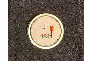 Tulip Garden Mason Jar Décor Lids