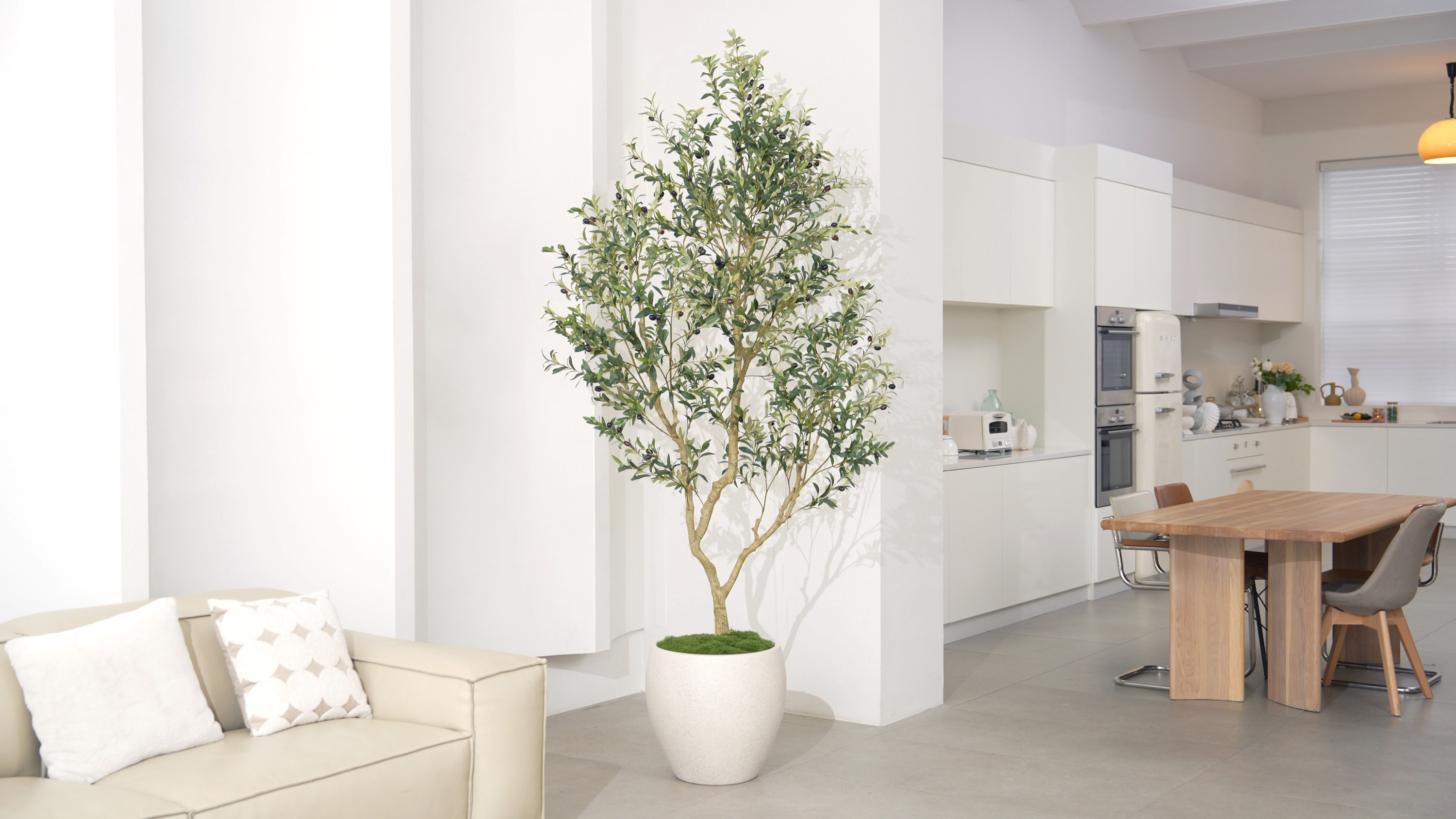 Amazon.com: LYERSE 8ft Faux Olive Tree - Olive Trees Artificial