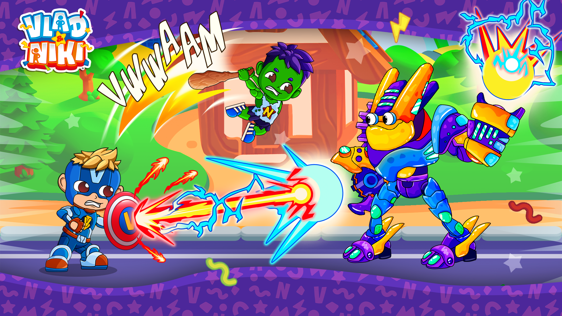 Vlad and Niki Superheroes – Kids Action Adventure with Hero