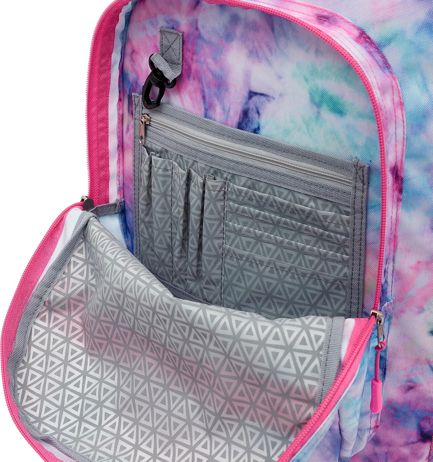 Travelers Club 18" Rolling Backpack with Shoulder Straps, Tye Dye