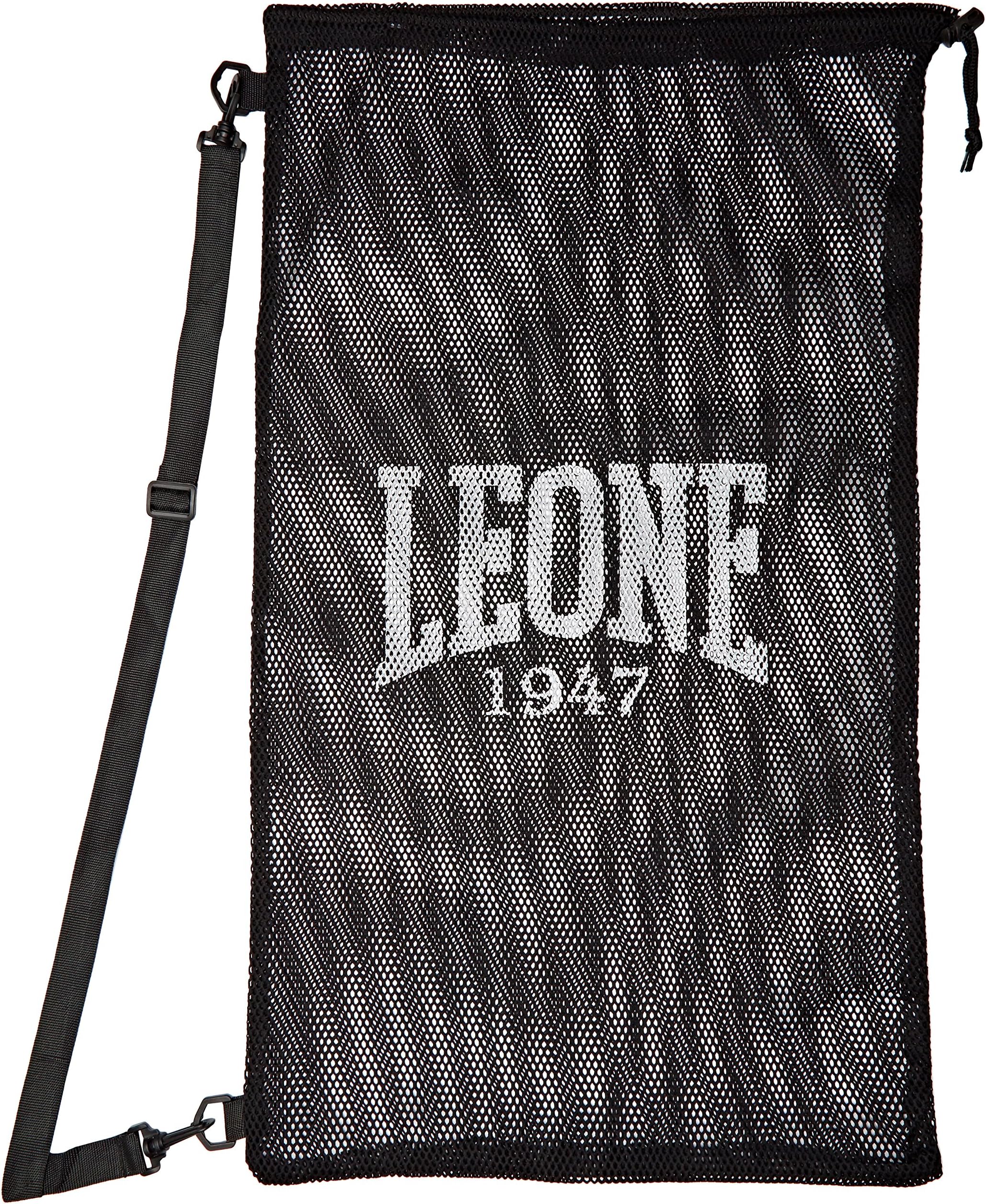 Leone 1947 Mesh Bag Sports Bag, Black, One Size