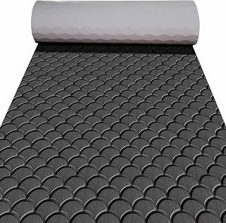Boat Flooring Boat Decking Marine Non-Slip Self-Adhesive Flooring 110.2'X37.4''for Motorboat Fishing Boat RV Yacht Kayak Swimming Pool