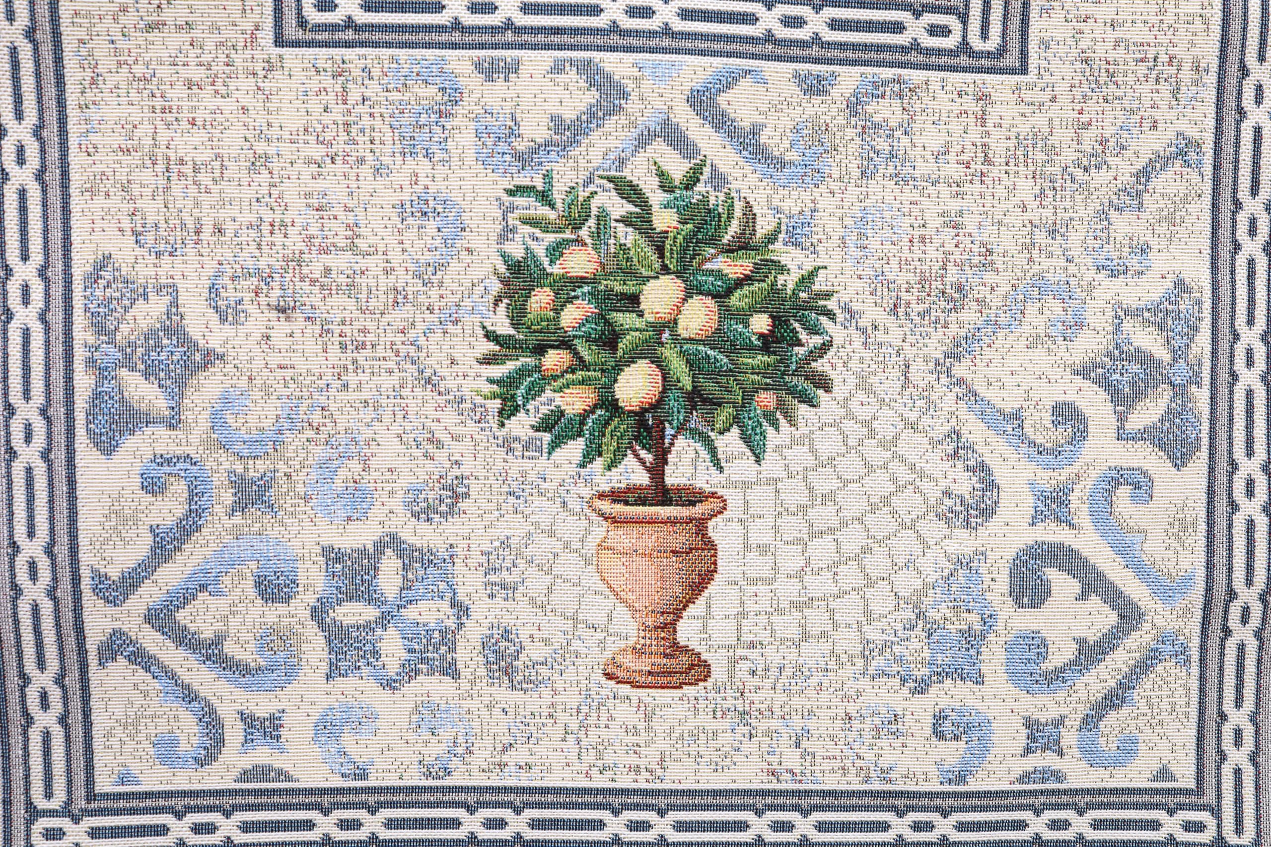 Tischsets Platzsets Abwaschbar 12er Set, 40x50 cm, Platzdeckchen Stoff 100% Jacquard Gobelin, Untersetzer Teller Hochwertige Wiederverwendbare für Hochzeit, Geburtstag, Küchen, Cafe - Italien
