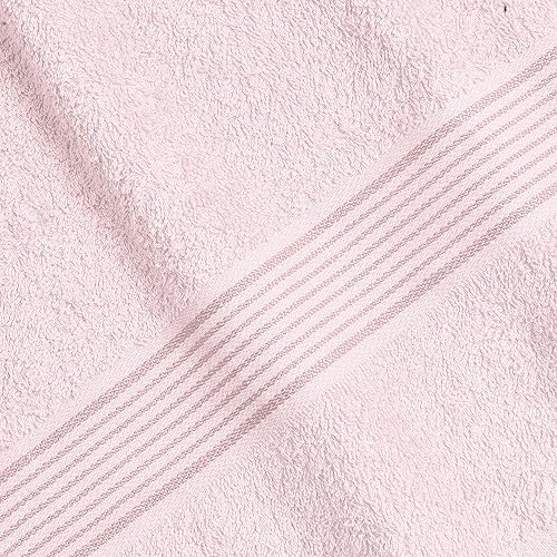 Miniatura 2 de Elvana Home Juego de 6toallas de algodón ultra suave que contiene 2toallas de baño de 28 x 55pulgadas, 2 toallas de mano de 16 x 24pulgadas y 2