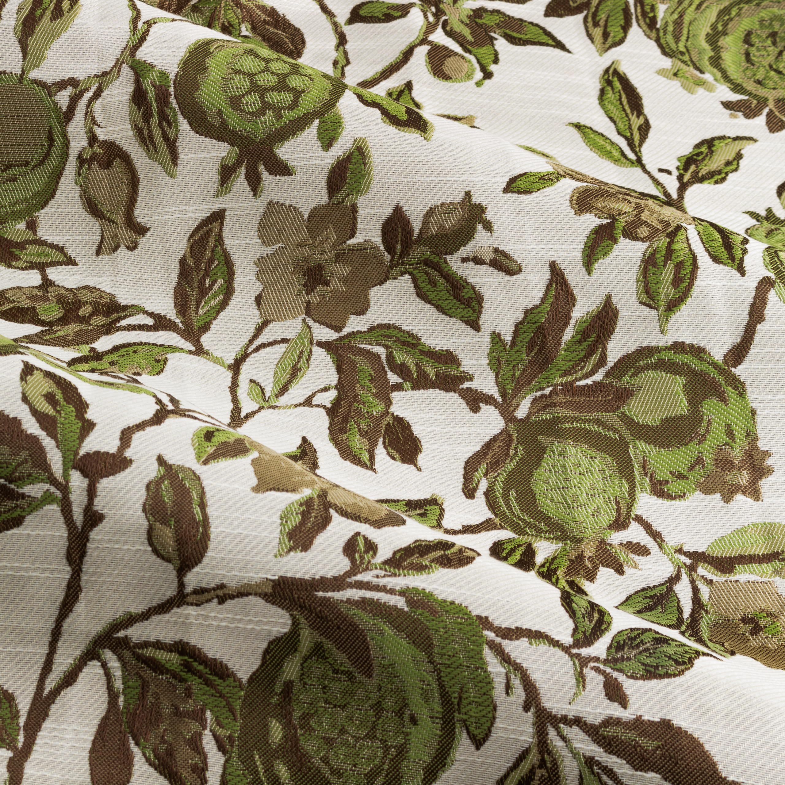 furn. Tende plissettate a matita jacquard floreali melograno Wylder