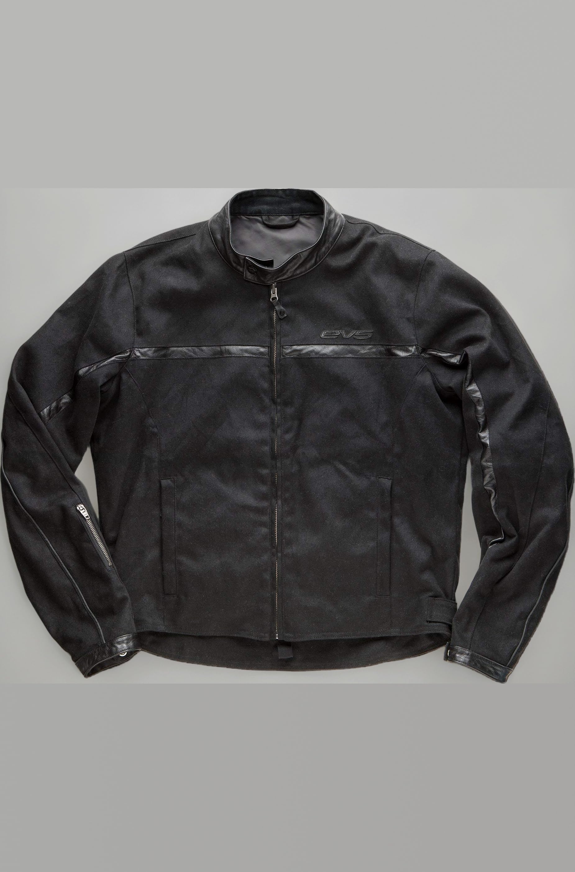Unisex-Adult Compton Textile Jacket (Black, Medium)
