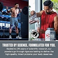 Vista 8 de Dymatize Super Mass Gainer Polvo de Proteína, Vainilla Gourmet, 52g de Proteína, 1g de Creatina, 1280 Calorías, 10.7g de BCAA, 245g