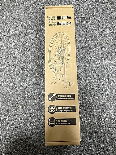 Miniatura 10 de Mimoke Soporte de rueda de bicicleta para ruedas de 16 a 29 pulgadas [ancho 90MM-150MM] Soporte de calibración Llantas de mantenimiento de ruedas