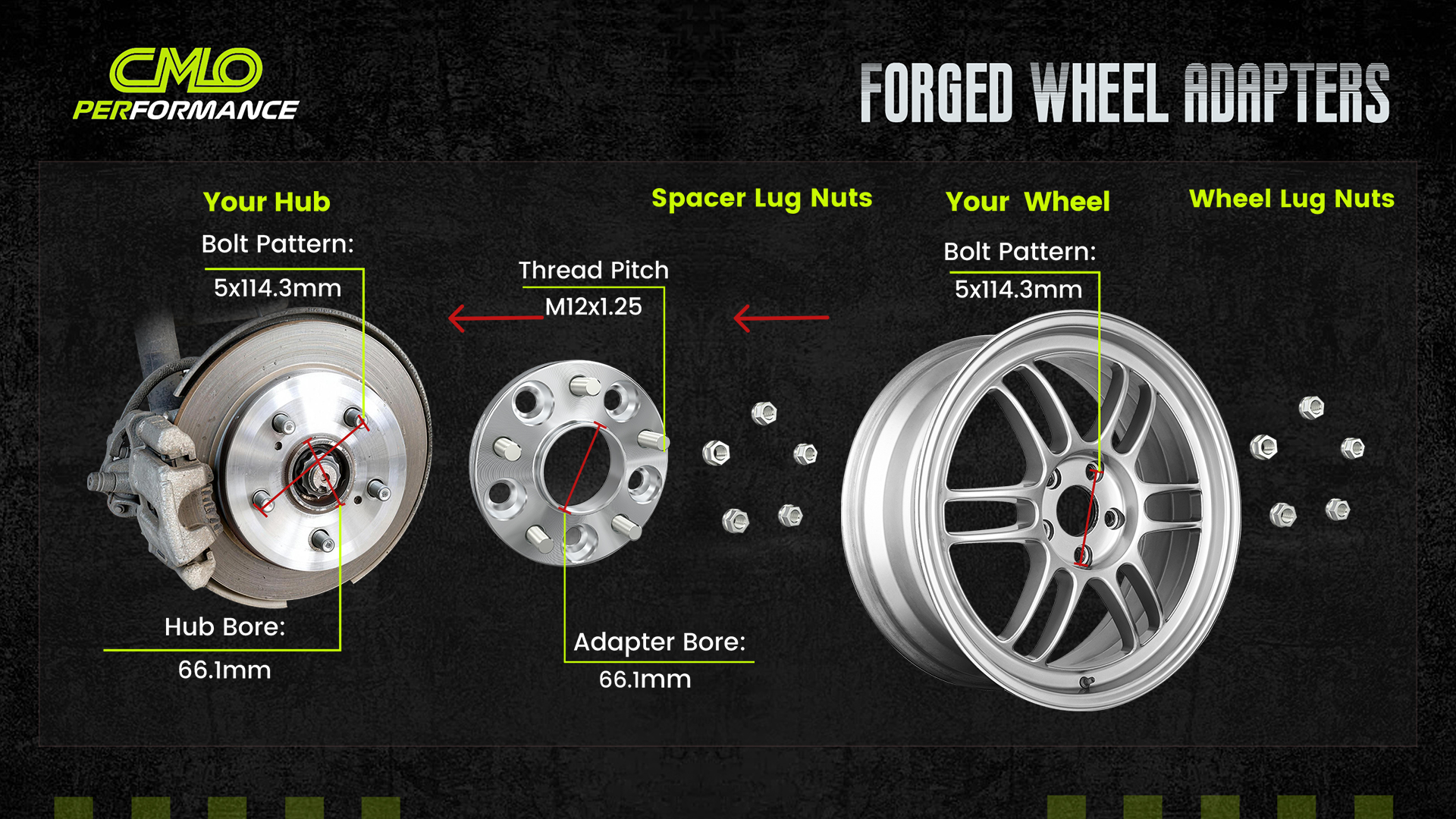 Amazon.com: Customadeonly 5x114.3 Wheel Spacers for 370Z 350Z