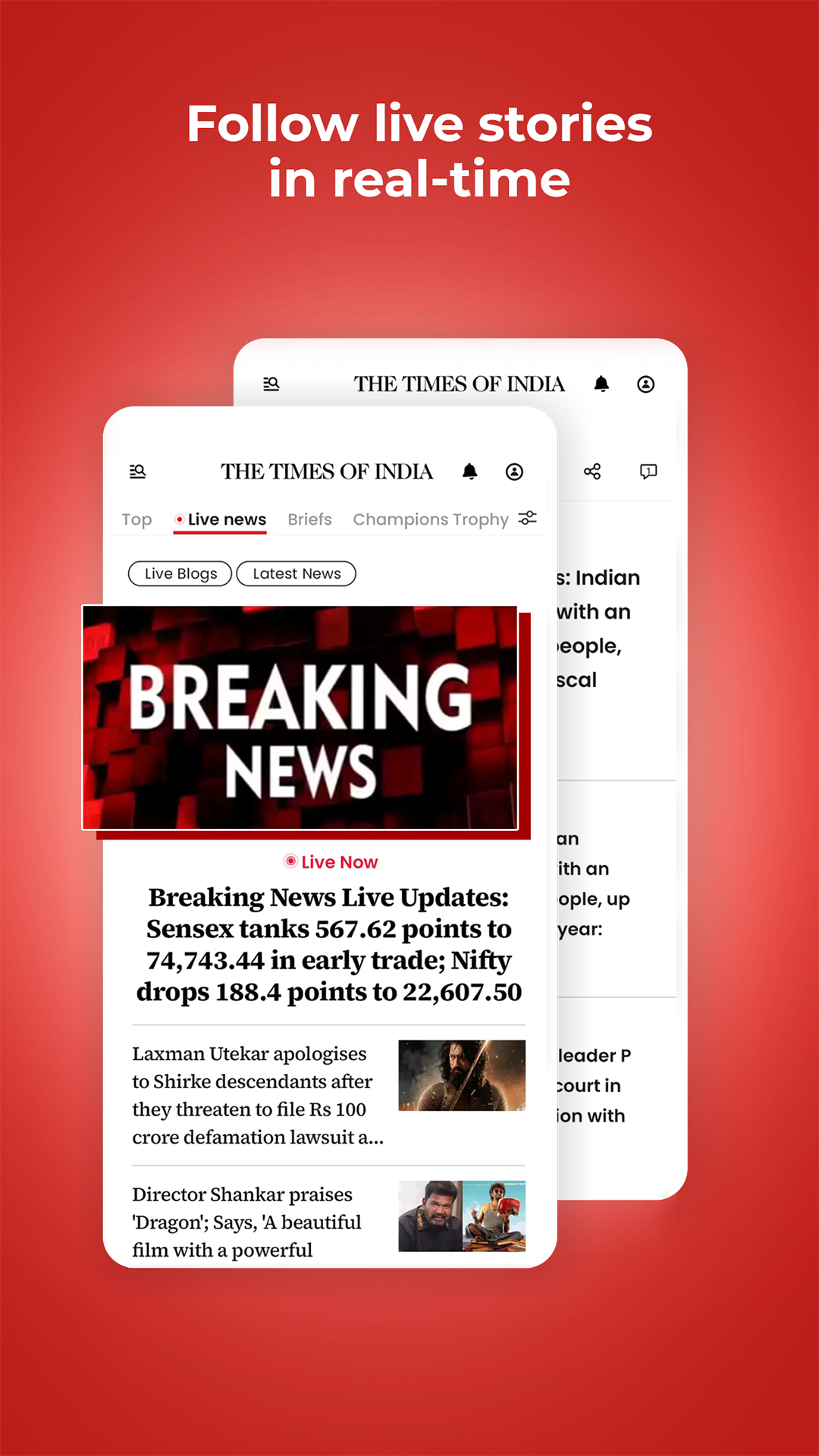 TOI English News, Daily ePaper App on Amazon Appstore