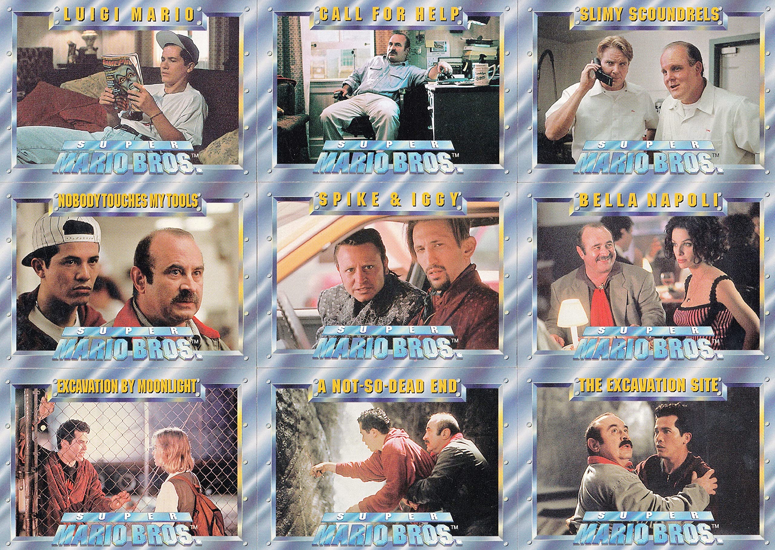 Amazon.com: SUPER MARIO BROTHERS MOVIE 1993 SKYBOX COMPLETE BASE