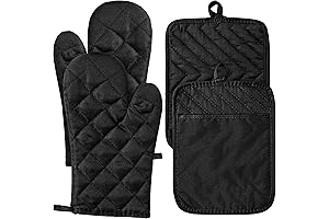 R HORSE 4Pcs Oven Mitts Pot Holders Set