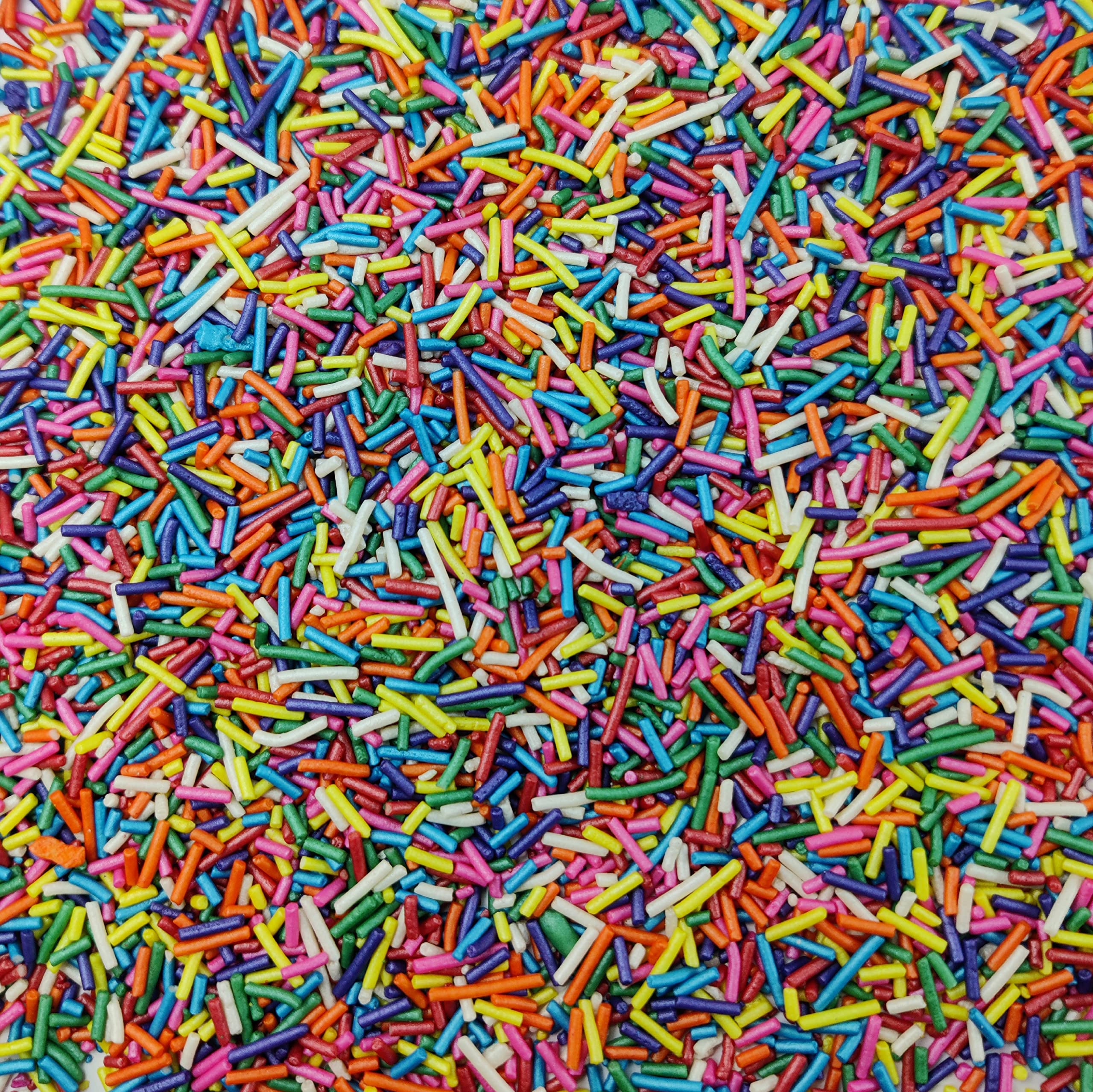 Tastycrafts Vermicelli Sprinkles for Cake Decoration, 100 gm | Edible Cake Decorating Items | Sprinkle for Cake, Cupcake, Cookies, Brownies | Cake Topper Decor (Rainbow) 2