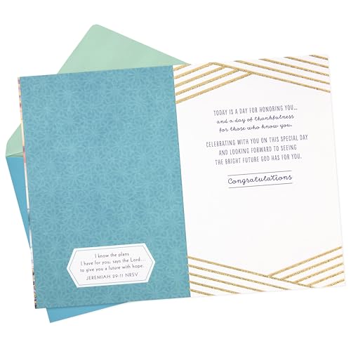 DaySpring Religious Graduation Card (Graduation Prayer)