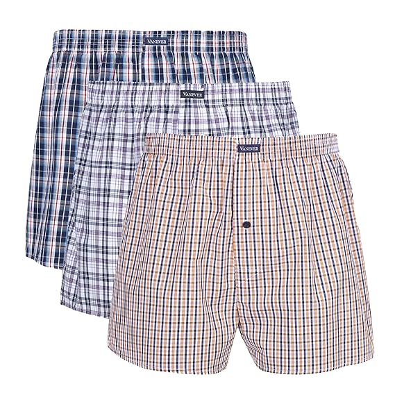 woven boxer shorts cotton