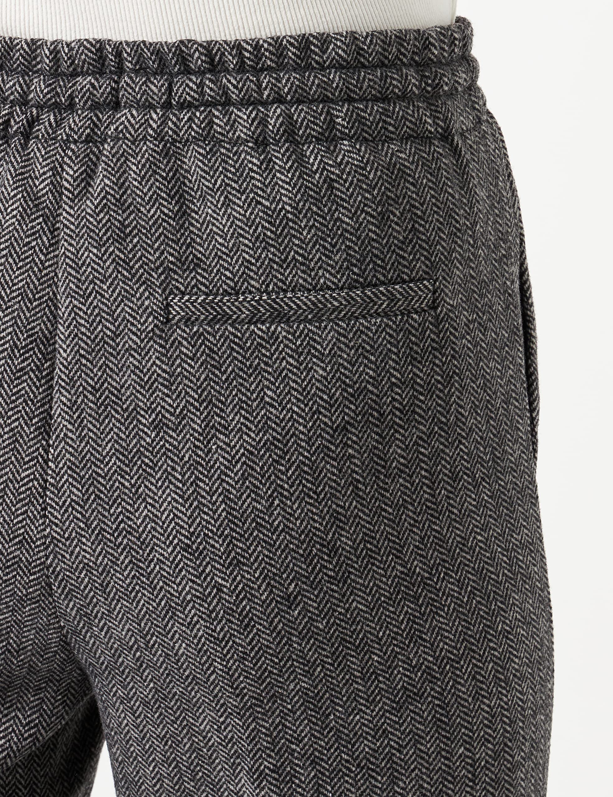 PART TWO Rondapw Pa spodnie damskie, Black Tweed Melange, 44