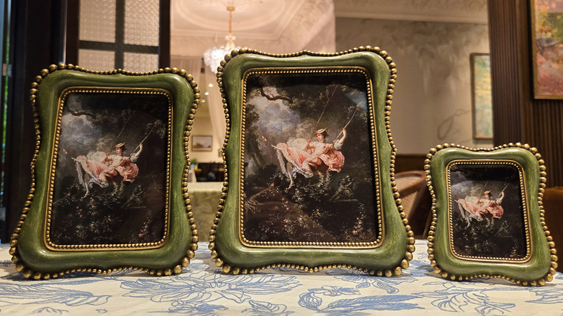 * antique flame ୨୧* オーバル型 かわいいアンティークフレーム antique flame ୨୧* オーバル型 かわいいアンティークフレーム